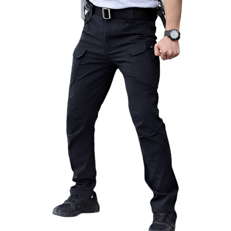 Men's Loose Quick-drying Stretch Camouflage Cargo Pants Size: S - XXXL