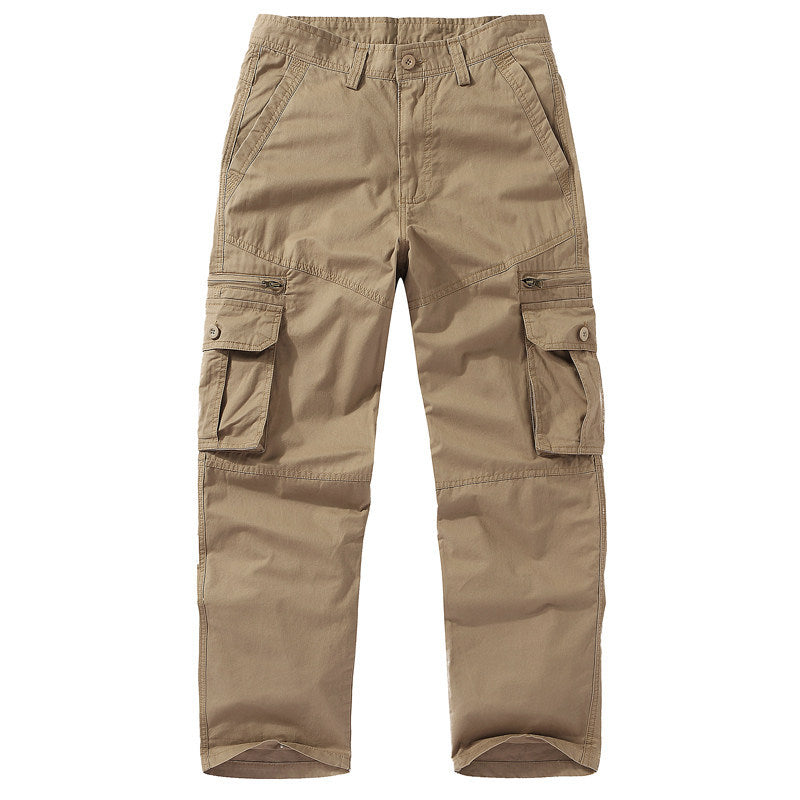 Stylish Relaxed And Minimalist Straight-Leg Casual Mens Cargo Jogger Pants Size: 29 - 42