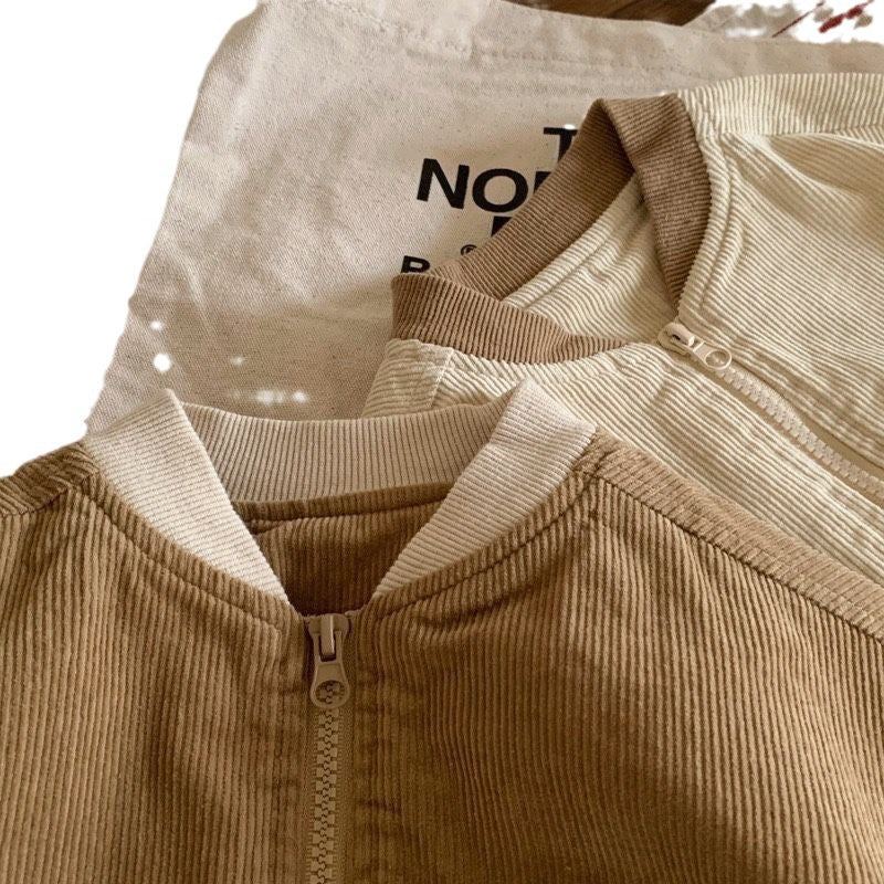 Kids' Overcoat Spring Clothing Corduroy