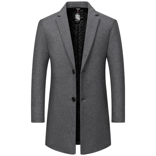 Autumn And Winter New Men's Woolen Coat