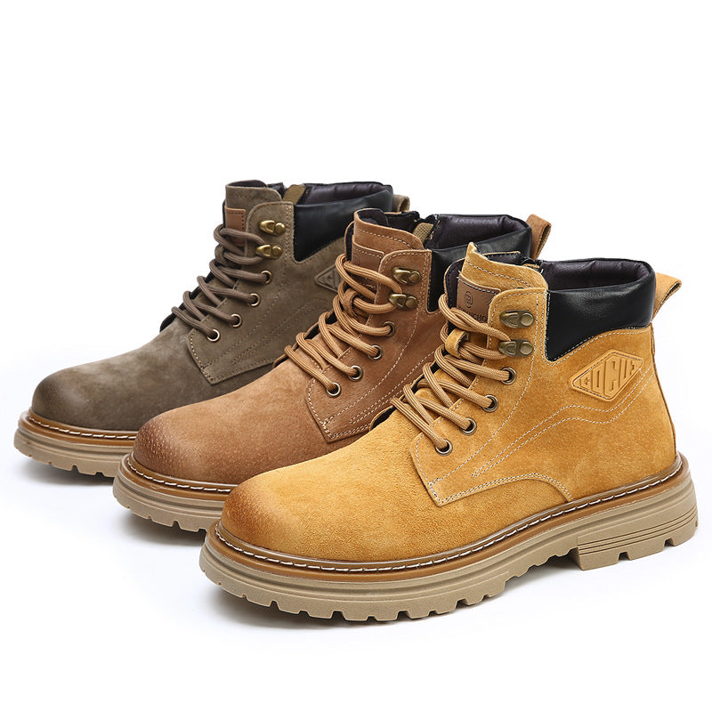 Retro Desert Boots For Men