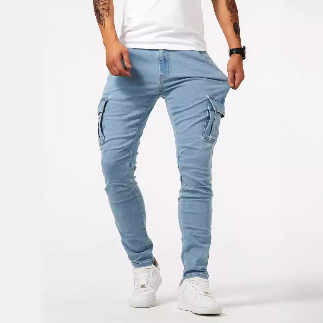 Men's Side Pocket Skinny Jeans