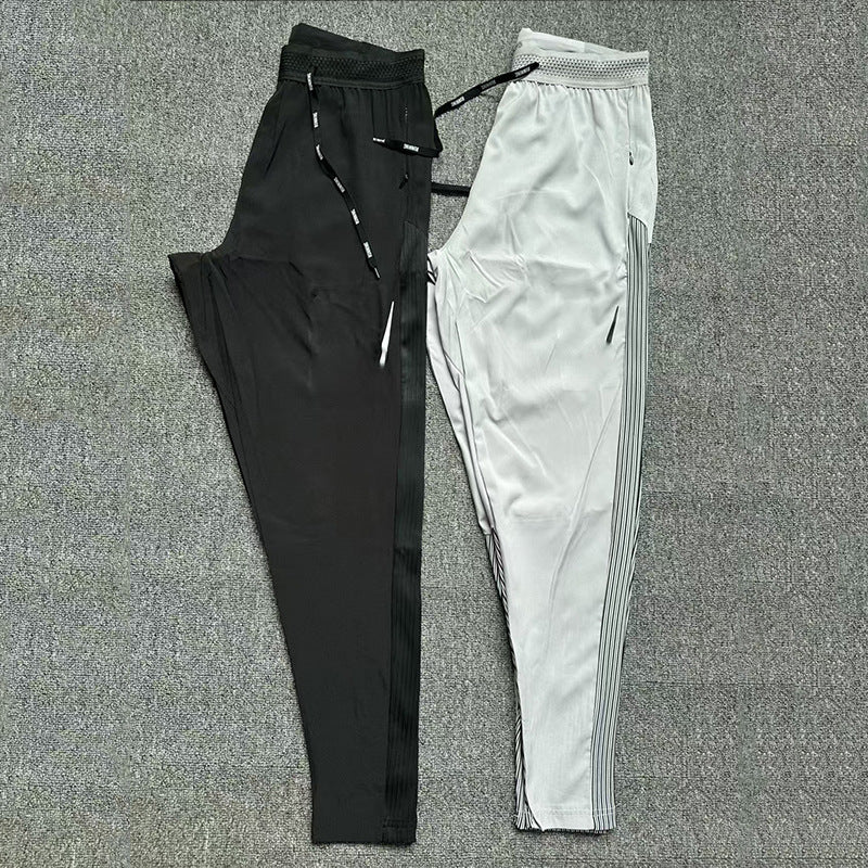 Sports Training Leggings With Long Spliced Panels Quick-drying Fabric Ultra-energetic For Outdoor Activities Size S - XXL
