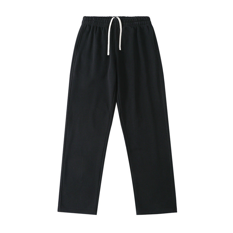 Loose Straight-leg Ankle-cuff Track Pants Size S - XXXL
