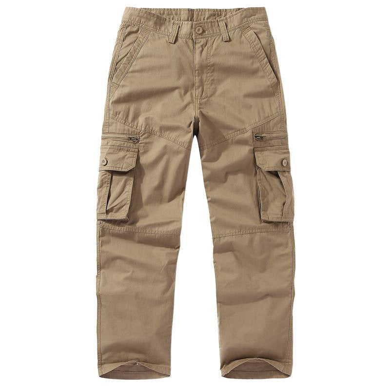 Stylish Relaxed And Minimalist Straight-Leg Casual Mens Cargo Jogger Pants Size: 29 - 42