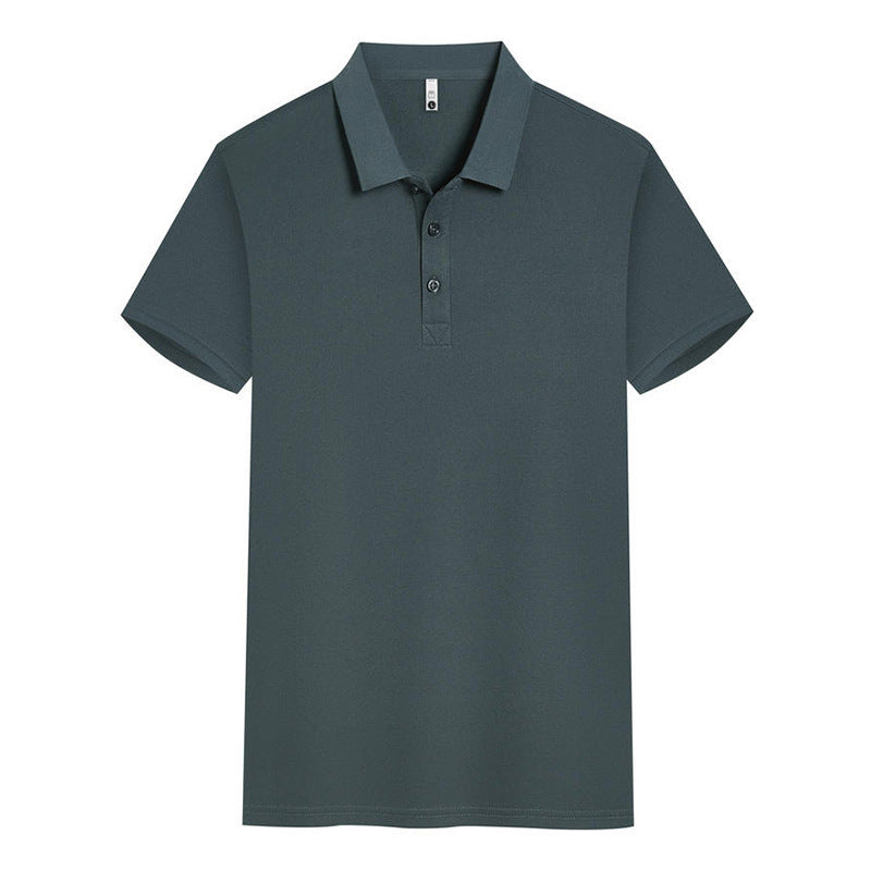 Work Clothes Lapel Short Sleeve