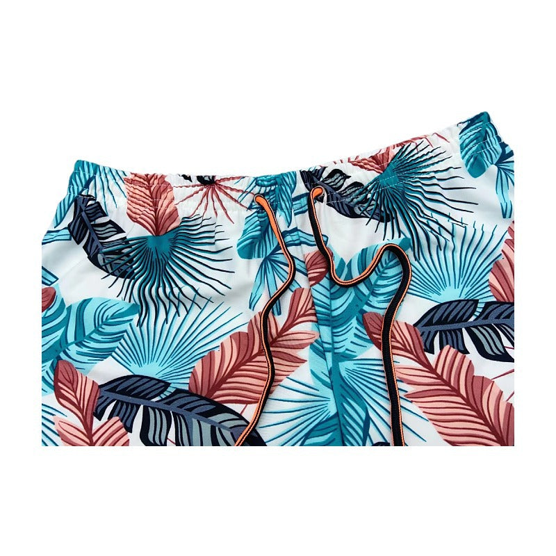 Men's Cropped Beach Pants Swimming Trunks, Sizes: L to 5XL