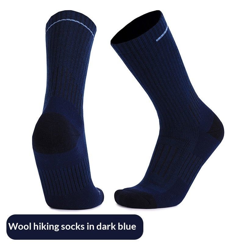 Men's Socks Wool Outdoor Non-slip Wear-resistant Sweat-absorbent Breathable