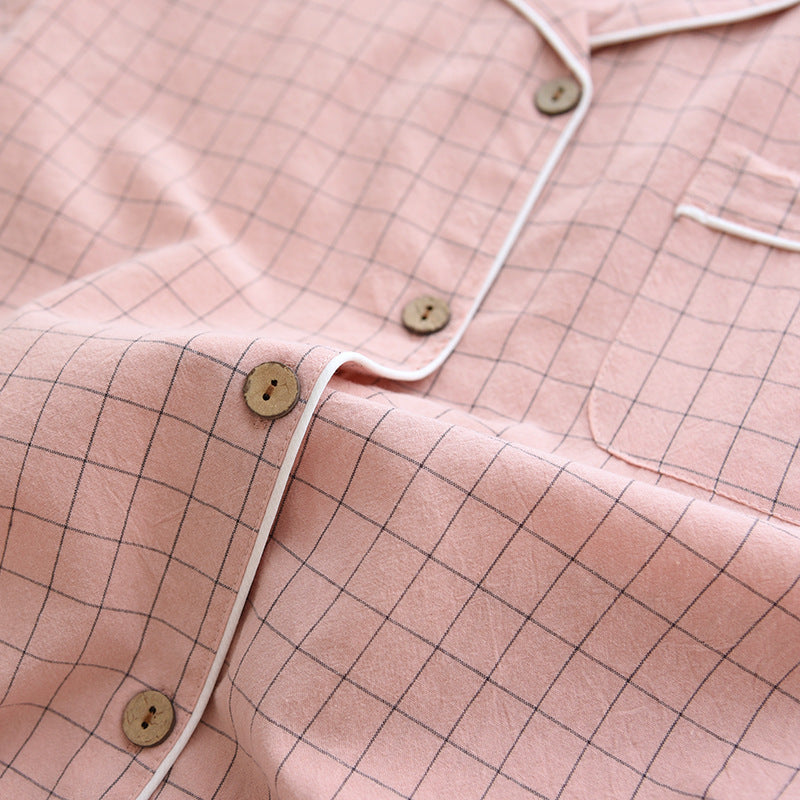 Single Check Pair Nightdress Set Size M, L, XL