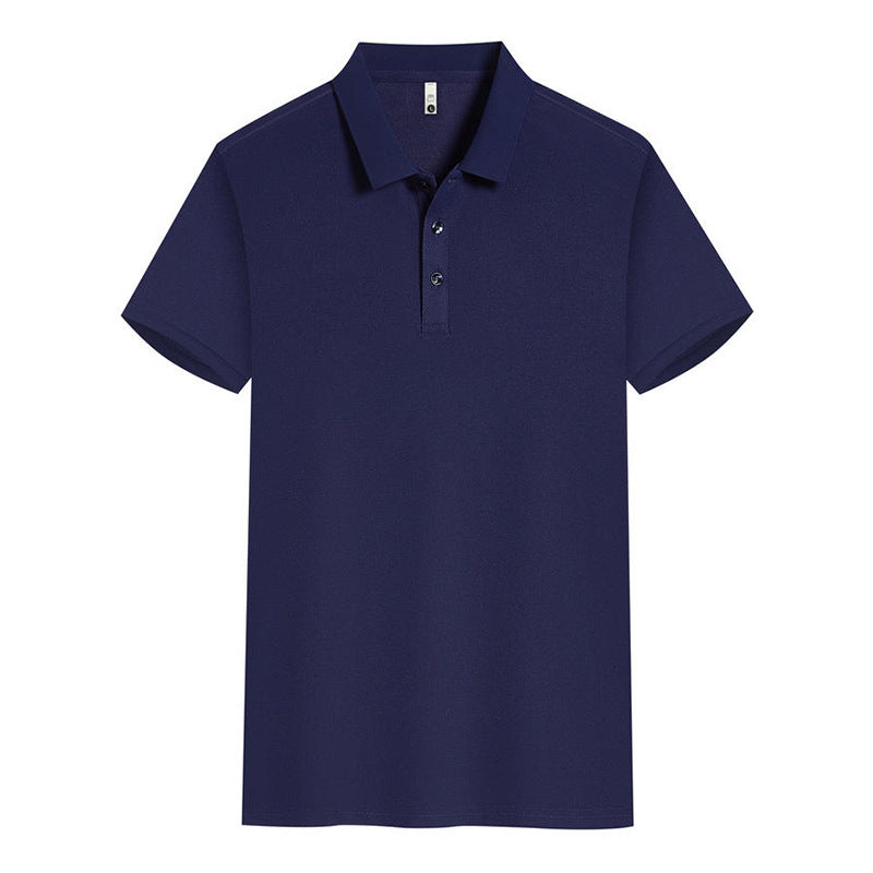 Work Clothes Lapel Short Sleeve