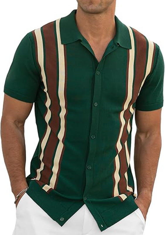 Summer New High-grade Short-sleeved Shirt For Men Size: S,M,L,XL,2XL,3XL,4XL,5XL,6XL