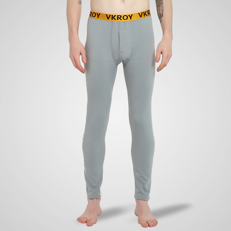 Inner Wear Plus Fleece Tight-fitting Bottoming Ultra-thin Trendy Cropped Underpants Cotton Wool Pants