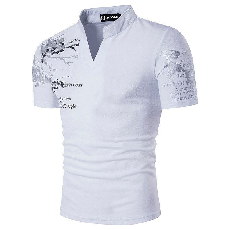 Mens Digital-Print Short-Sleeve Shirt