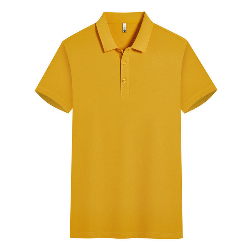 Work Clothes Lapel Short Sleeve
