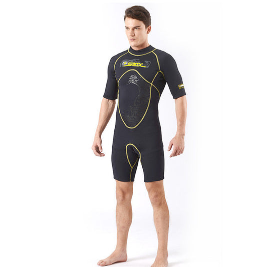 Back Zipper High-quality Fabric Surfing Suit Size: S - 3XL