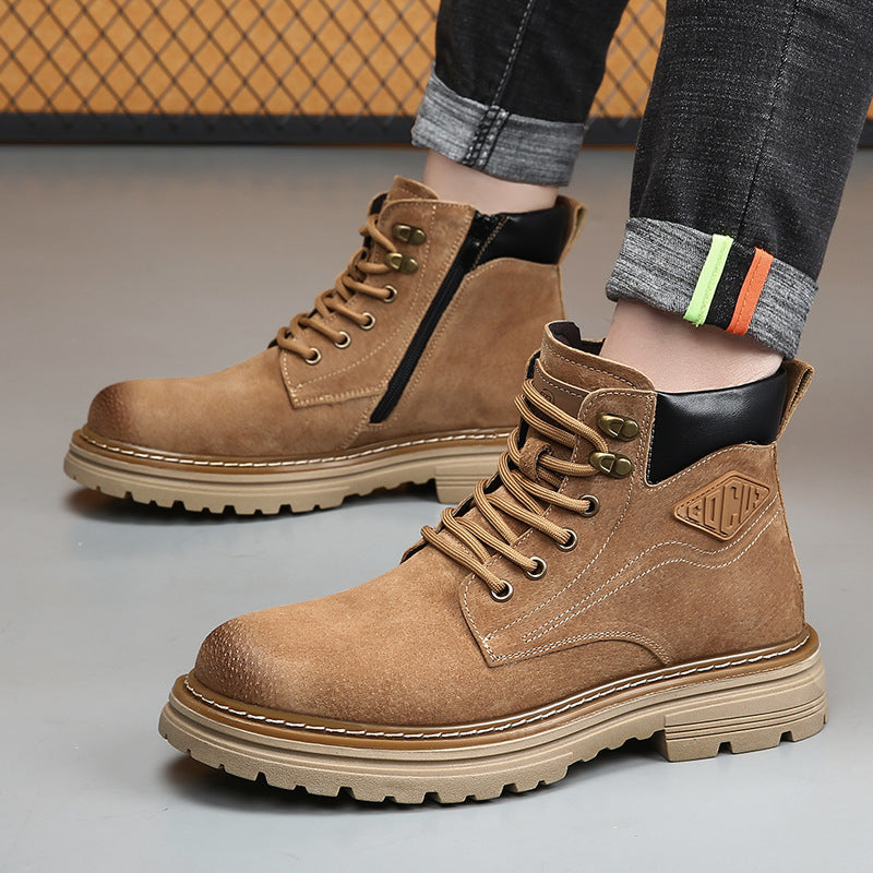 Retro Desert Boots For Men