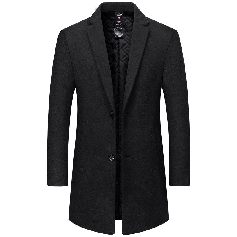 Autumn And Winter New Men's Woolen Coat