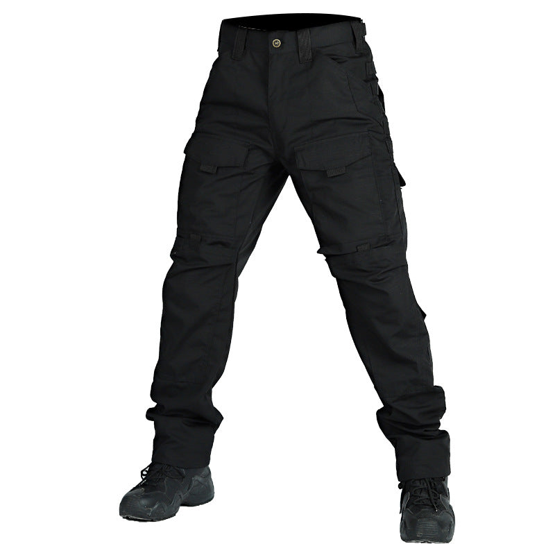 Camouflage Trousers Outdoor Multi-functional Pocket Wear-resistant Training Pants Size: S - XXXL