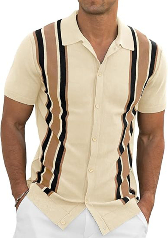 Summer New High-grade Short-sleeved Shirt For Men Size: S,M,L,XL,2XL,3XL,4XL,5XL,6XL